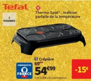 Crêpière Tefal PY55E810