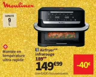 Airfryer infrarouge Moulinex EZ9278F0