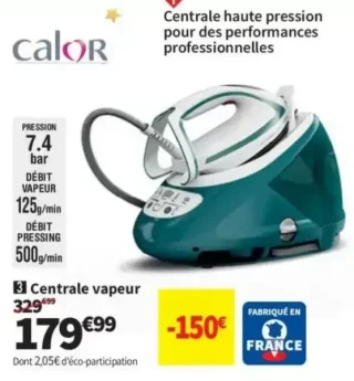 Centrale vapeur Calor GV9556C0