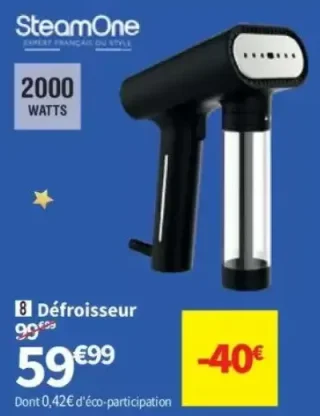 Défroisseur SteamOne EUNS150B