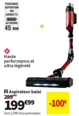 Aspirateur balai Rowenta RH2079WO