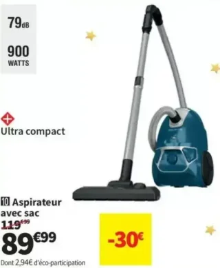 Aspirateur avec sac Rowenta RO3950EA