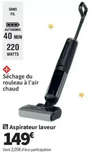 Aspirateur laveur Hoover HW3P10 011
