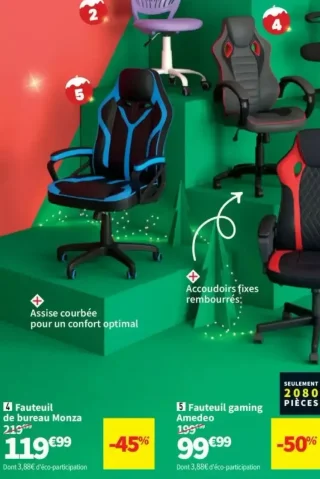 Fauteuil de bureau Monza