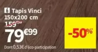 Tapis Vinci 150x200 cm