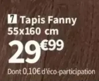 Tapis Fanny 55x160 cm