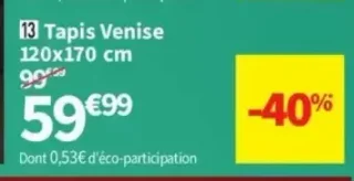 Tapis Venise 120x170 cm