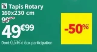 Tapis Rotary 160x230 cm