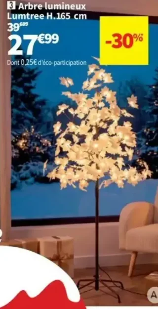 Arbre lumineux Lumtree H.165 cm