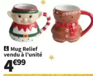 Mug Relief vendu à l'unité