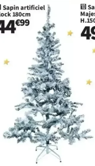 Sapin artificiel Flock 180cm