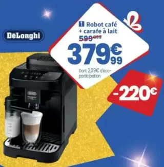 Robot café + carafe à lait DeLonghi