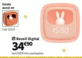 Réveil Digital Billy Mob PK 01