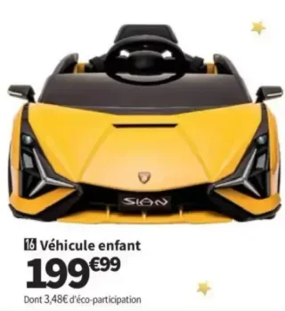 Véhicule enfant Lamborghini Wispeed