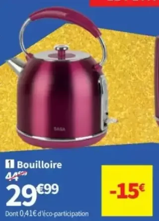 Bouilloire SABA BSF PURPLE26