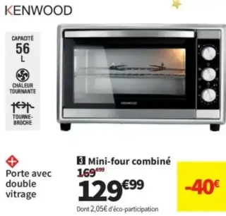 Mini-four combiné Kenwood MOM16