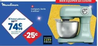 Robot pâtissier Moulinex