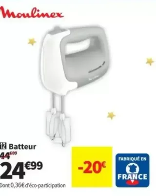 Batteur Moulinex HM450B10