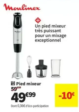 Pied mixeur Moulinex DD655810