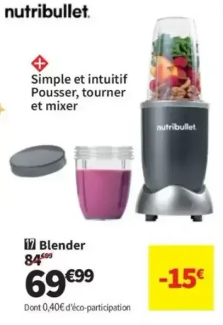 Blender Nutribullet NB606DG