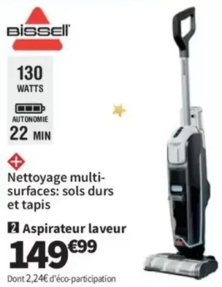 Aspirateur laveur Bissell 4328N