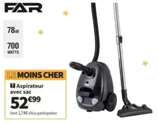 Aspirateur avec sac FAR Basiq Bag