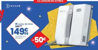 Laveur de vitres Ecovacs Winbot Mini
