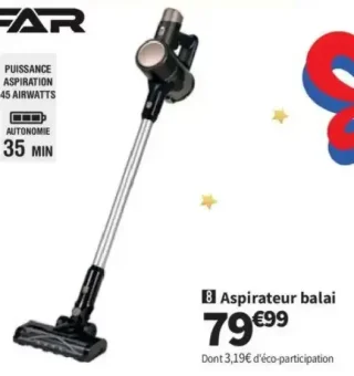 Aspirateur balai FAR
