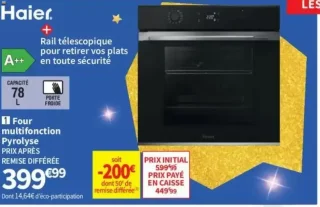 Four multifonction Pyrolyse Haier H6 ID2P5B3YTX