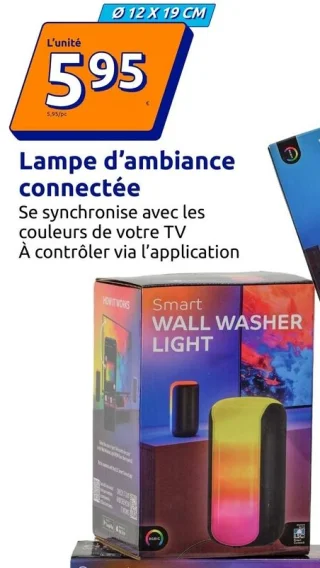 Lampe d'ambiance connectée LSC Smart Connect