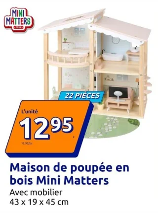 Maison de poupée en bois Mini Matters