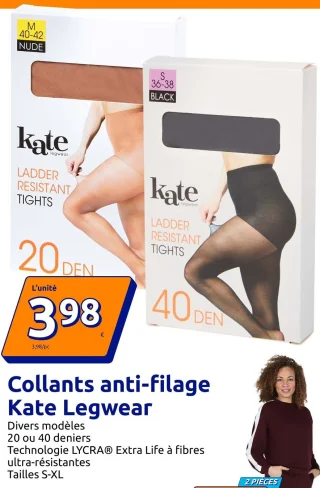 Collants anti-filage Kate Legwear