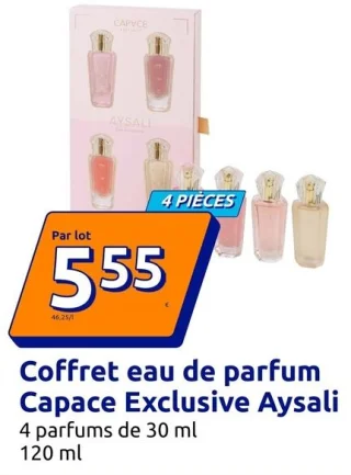 Coffret eau de parfum Capace Exclusive Aysali