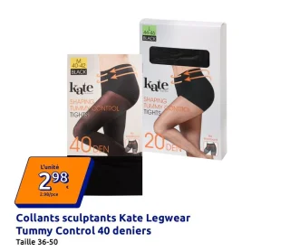 Collants sculptants Kate Legwear Tummy Control 40 deniers