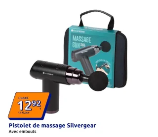 Pistolet de massage Silvergear