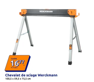 Chevalet de sciage Werckmann