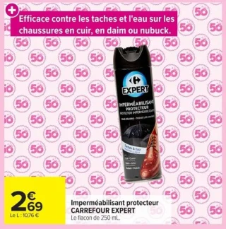 Imperméabilisant protecteur Carrefour Expert