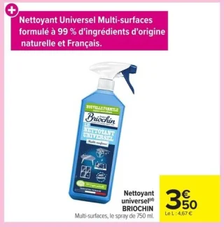 Nettoyant universel multi-surfaces Briochin