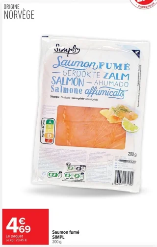 Saumon fumé Simpl