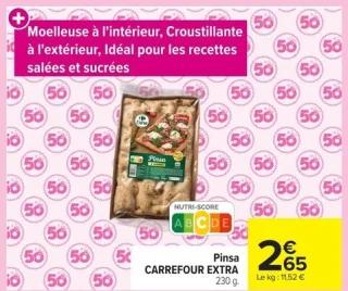 Pinsa Carrefour Extra