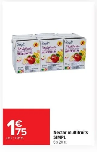 Nectar multifruits SIMPL