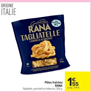 Pâtes fraîches Tagliatelle RANA