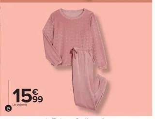 Pyjama polaire femme Tex