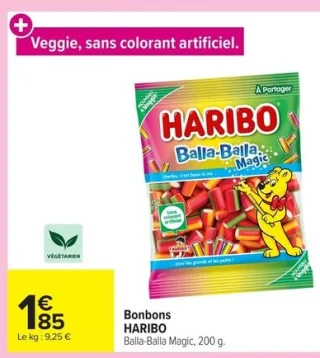 Bonbons HARIBO Balla-Balla Magic