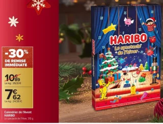 Calendrier de l'Avent HARIBO Le spectacle de l'Hiver