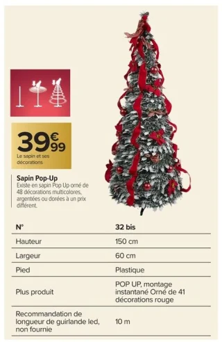 Sapin Pop-Up