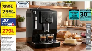 DeLonghi Expresso broyeur ECAM22.140.B MagnificaS