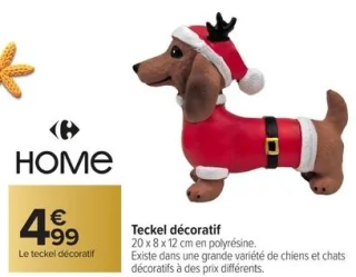 Teckel décoratif