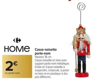 Casse noisette porte-nom