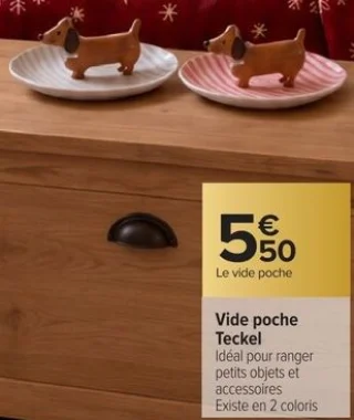 Vide poche Teckel
